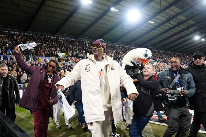 Snoop Dogg Ignites Swansea in First Stadium Appearance